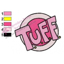 TUFF Logo Embroidery Design